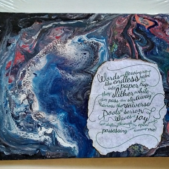 🌠The Beatles 🌠Handpainted OOAK art - Picture 3 of 4